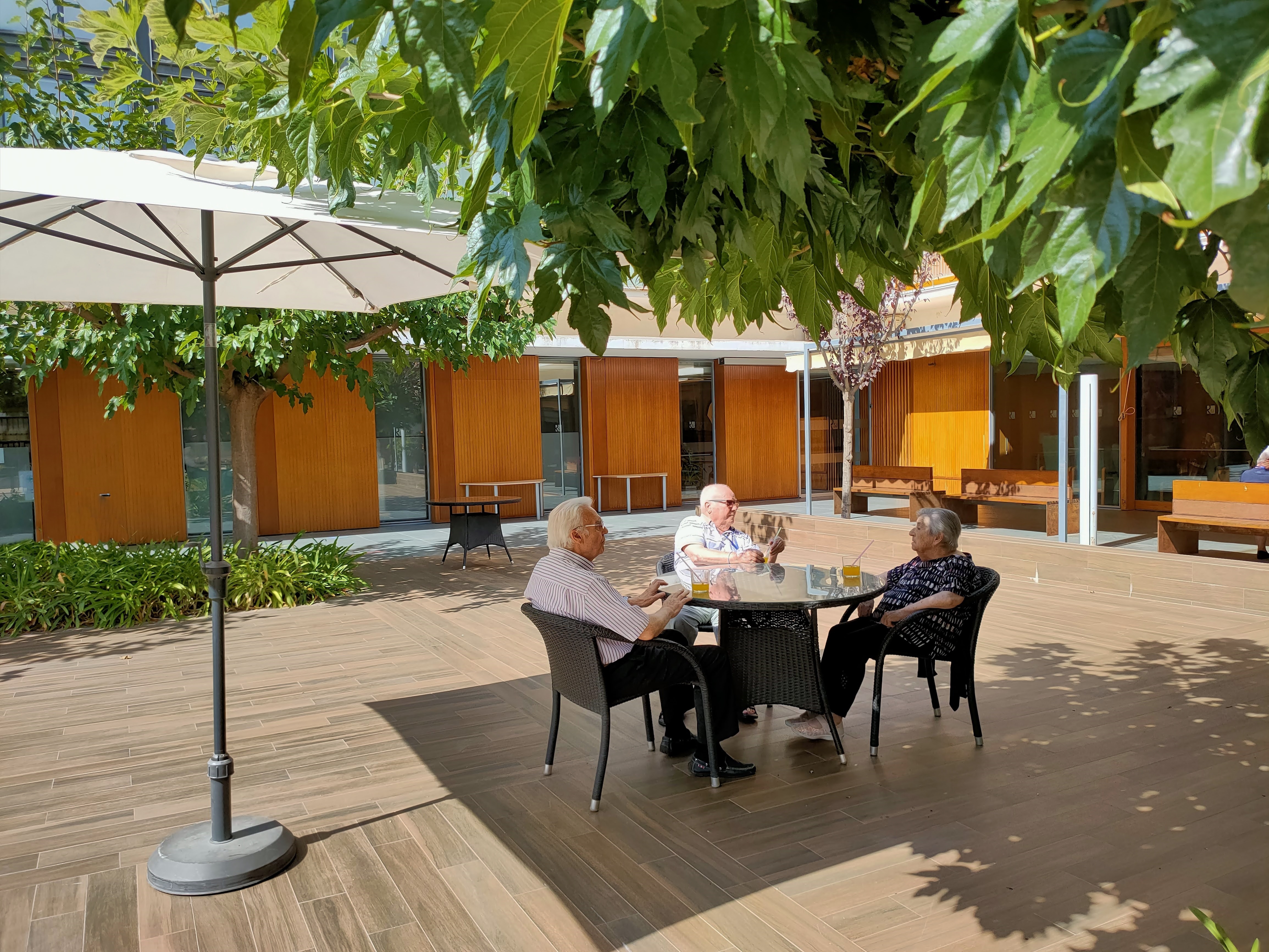 Jardín de la Residencia San José, en Burjassot (Valencia)