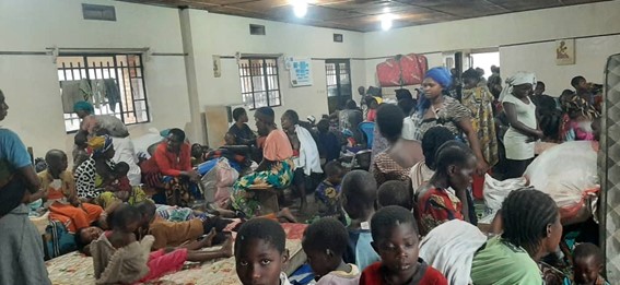 Desplazados que se acogieron en el Centro de Salud en octubre-noviembre de 2022.